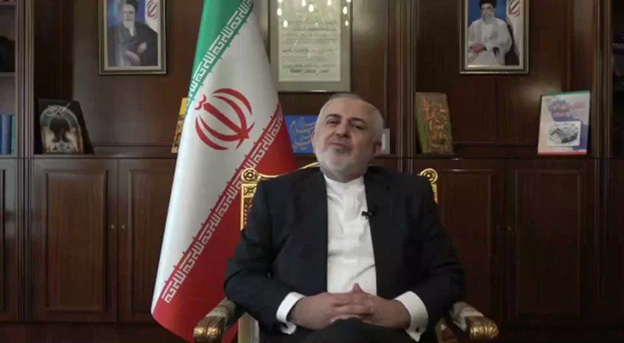 Ministro de Relaciones Exteriores, Mohammad Javad Zarif. Foto: @JZarif /Twitter