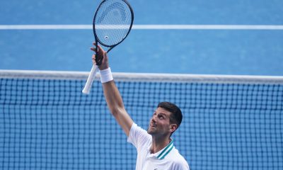 Novak Djokovic tuvo que tirar de paciencia para superar a un rival que coqueteó con el hecho de vencer al número uno mundial. Foto: @AustralianOpen.