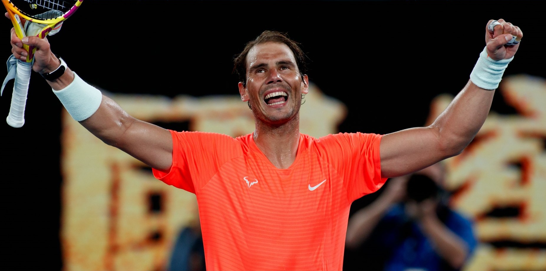 Nadal recuperó su juego estándar y ganó con suficiencia y sin aparentes problemas a Michael Mmoh en 107 minutos de partido. Foto: @AustralianOpen.