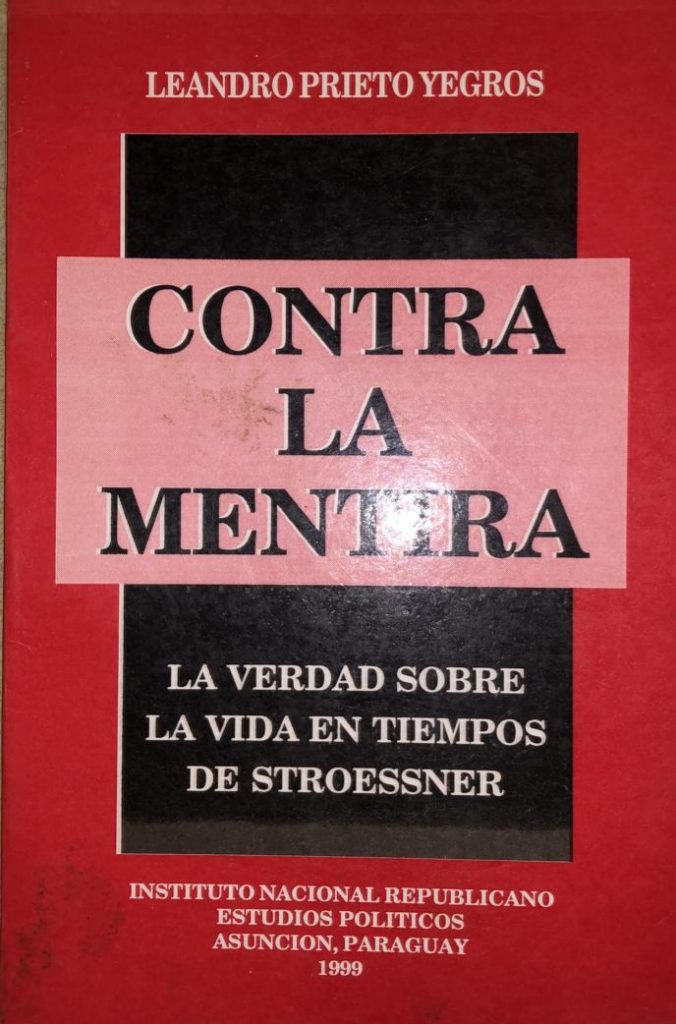 Libro de Leandro Prieto Yegros