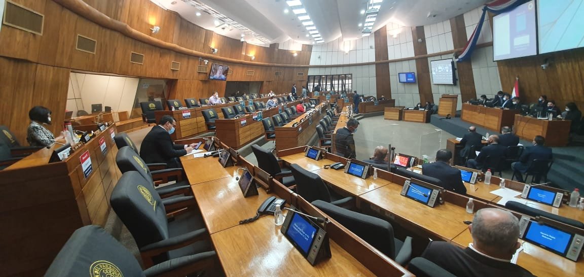 La Cámara de Diputados. Foto: Radio 1000.