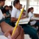 Colegiantes en aula. Foto: Archivo