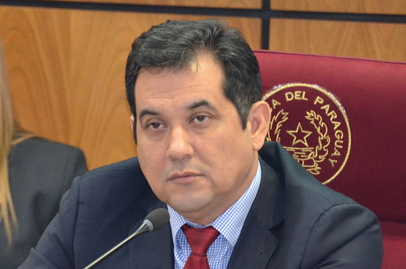 Senador por la ANR, Martín Arévalo. Foto: Gentileza.