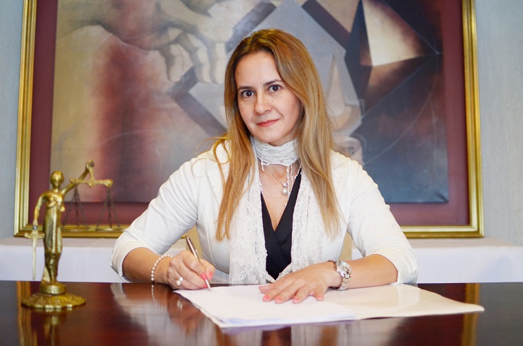 La fiscal electoral, Myriam González. Foto: Gentileza.