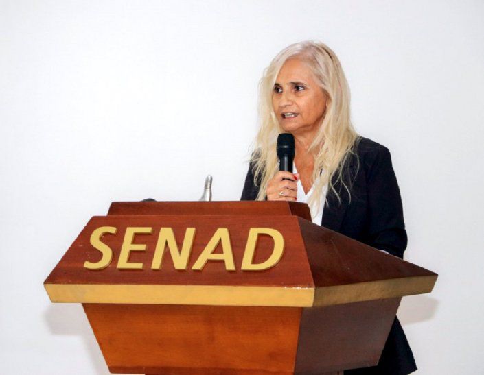 Zully Rolón, exministra de la Senad. Foto: Gentileza