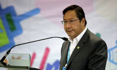 El presidente boliviano Luis Arce Catacora