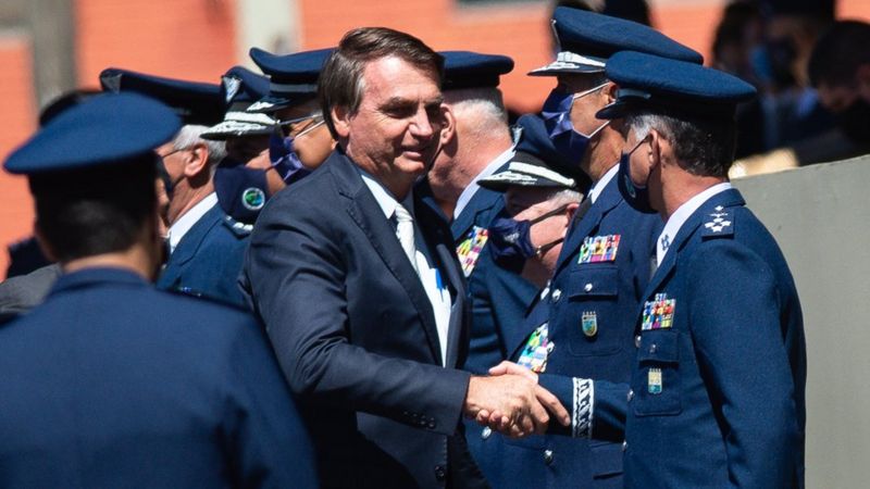 El presidente brasileño Jair Bolsonaro