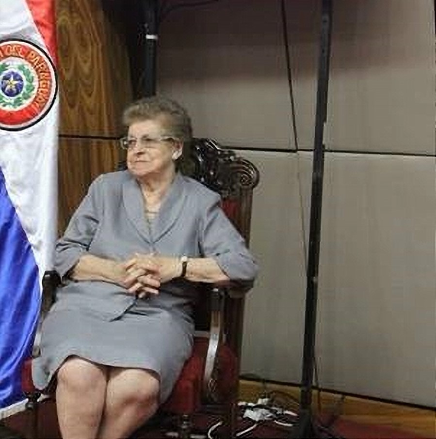 Ligia Prieto Vda. de Centurión. Foto: Cámara de Diputados.
