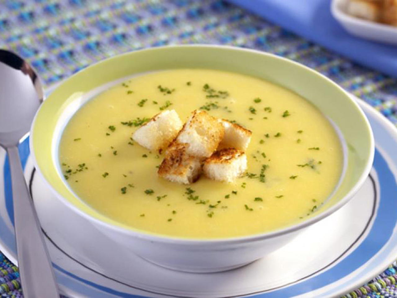 En los días frescos, la sopa es una excelente opción.