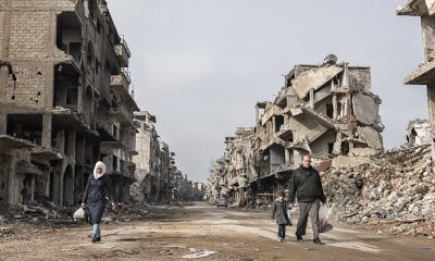 Siria quedó devastada en 10 años de guerra.