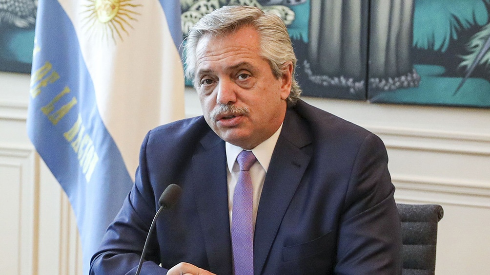 Alberto Fernández, presidente argentino