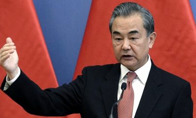 Wang Yi, canciller chino y uno de los participantes en la reunión de Alaska