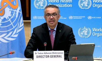 La nota se dio a conocer luego de que el director general de la OMS, Tedros Adhanom Ghebreyesus