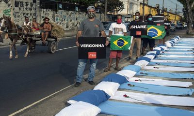 Brasil es uno de los países más afectados por la pandemia. Foto: Télam.