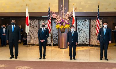 Los ministros de Exteriores y Defensa de ambos países se reunieron en Tokio. Foto: Antonhy Blinker / Instagram