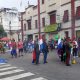 Así comenzaba la manifestación frente al Congreso Nacional. Foto: Francisca Pereira.