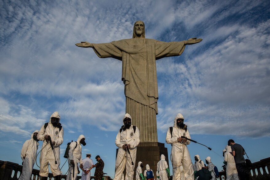El martes, desde que comenzó la pandemia, Brasil tuvo un récord de 1700 muertes