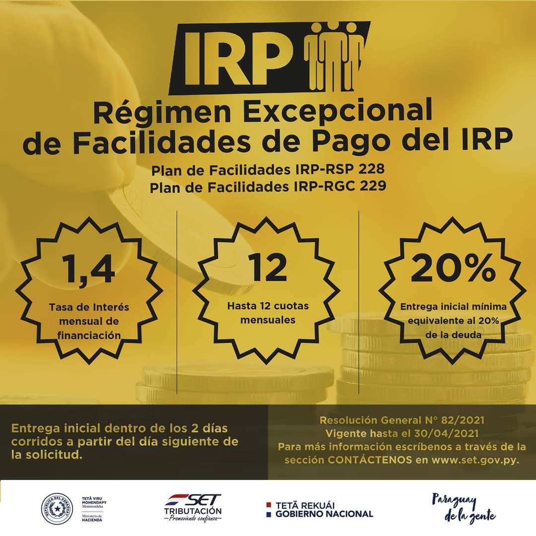 Vencimientos IRP