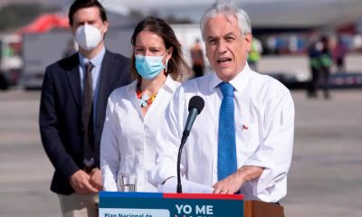 Sebastian Piñera, presidente chileno. Foto: Twitter Ministerio de Salud