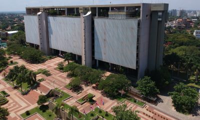 Vista actual de los jardines del BCP