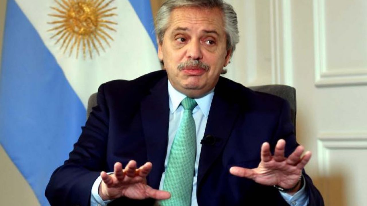 Alberto Fernández, presidente argentino