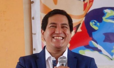 Andrés Arauz, candidato presidencial en Ecuador