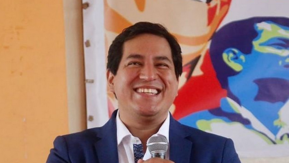 Andrés Arauz, candidato presidencial en Ecuador