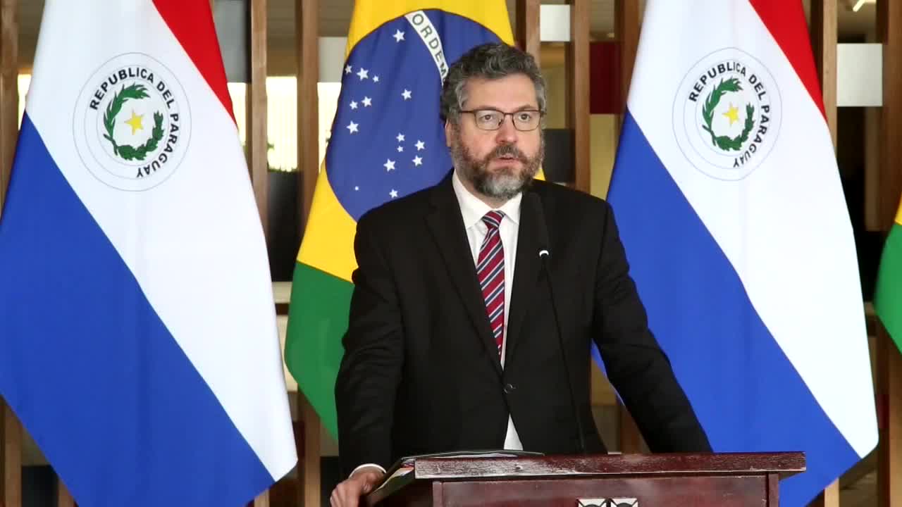 Canciller brasileño, Ernesto Araújo