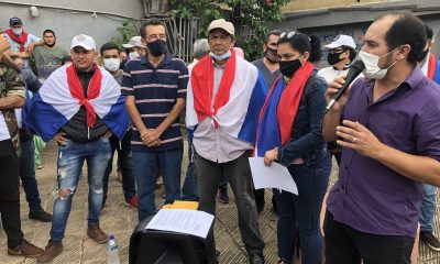 Miembros de la Federación Campesina e Indígena. Foto: RTV