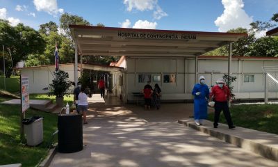 Entrada al Hospital de Contingencia del Ineram. Foto: Archivo