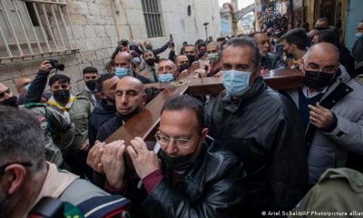 Via Crucis en Jerusalén. Foto: DW.