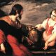 Bernardo Strozzi, "Cristo y la mujer samaritana en el pozo", 1635