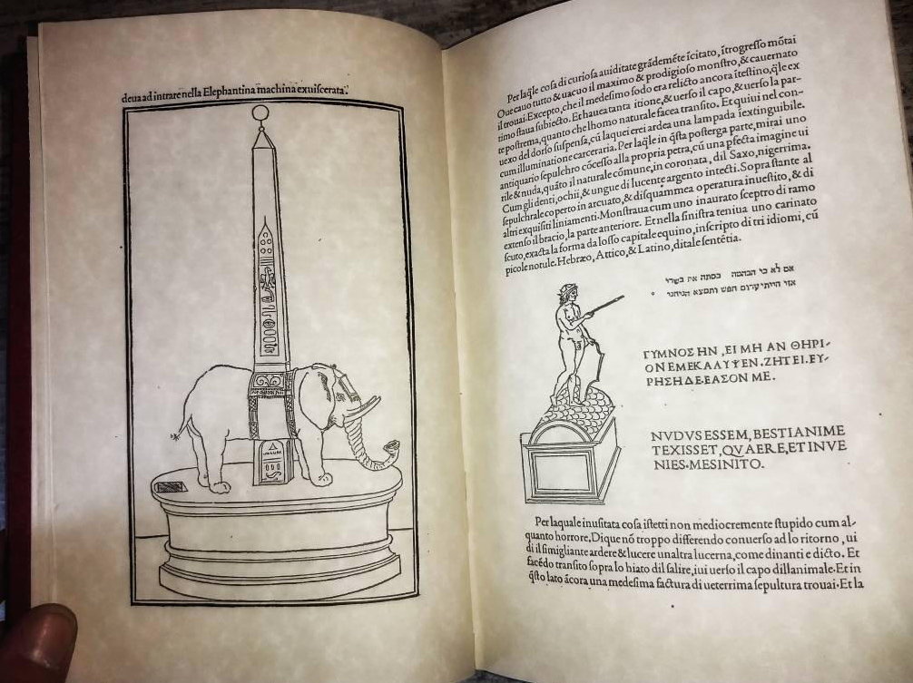 Franscesco Colonna, Hypnerotomachia Poliphili, 1499 