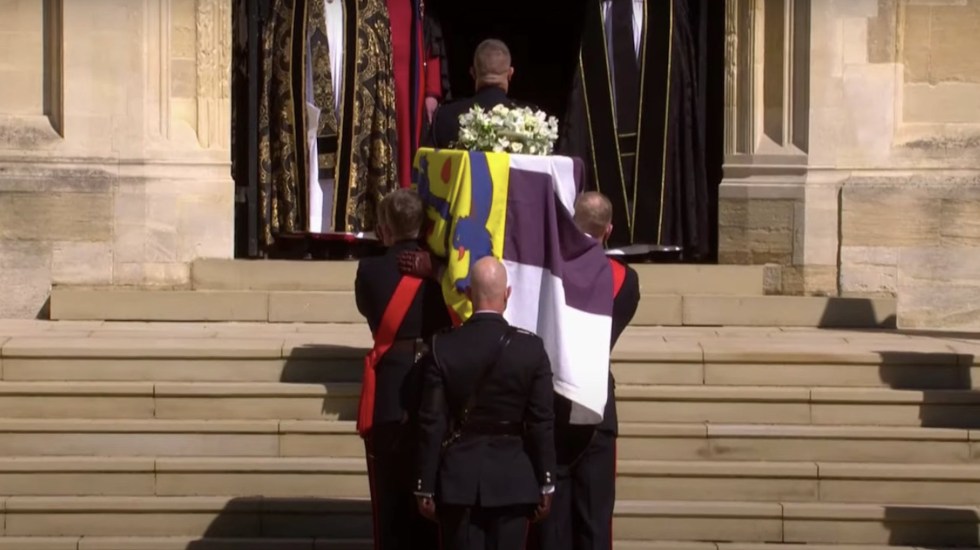 Comenzó ceremonia de funerales del Duque de Edimburgo. Foto: El país.