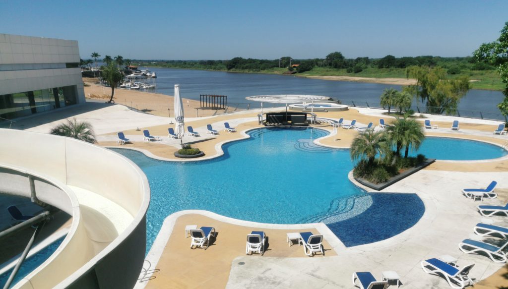 La piscina de Veranda, lista para ser disfrutada. Foto: Destino Yacht, estadía completa, ofrece el lujo de tener espacio. Foto: Gentileza Resort Yacht y Golf Club Paraguayo