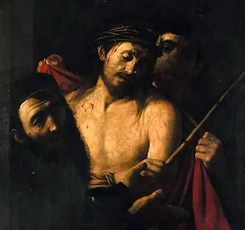 Jose de Ribera (atribuido), "La coronación de espinas", s. XVII