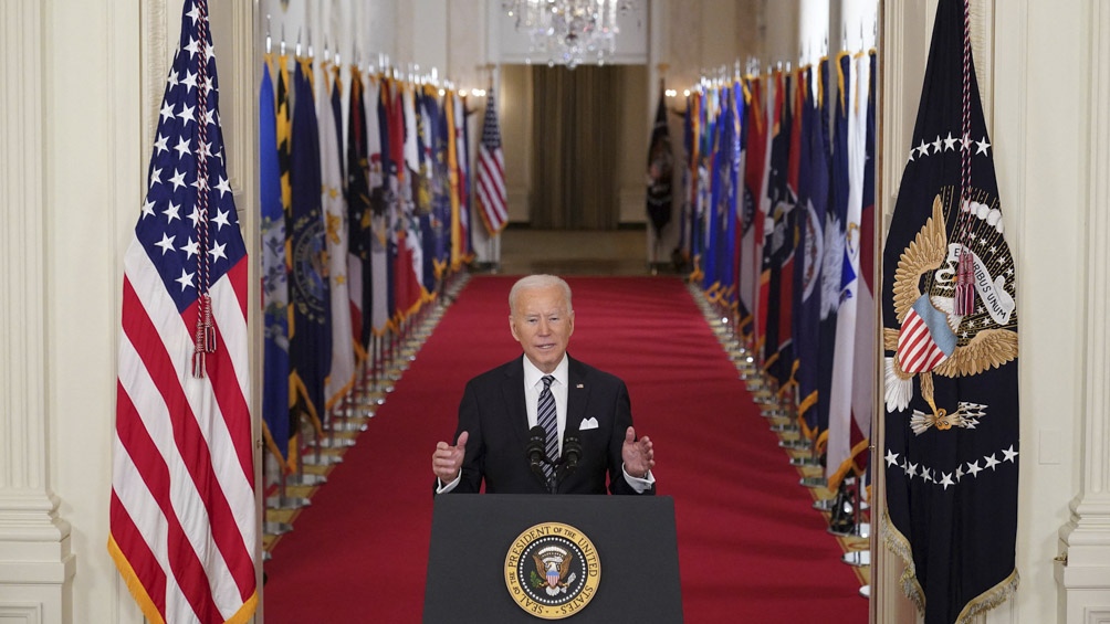 Joe Biden, presidente de los Estados Unidos. Foto: Internet.