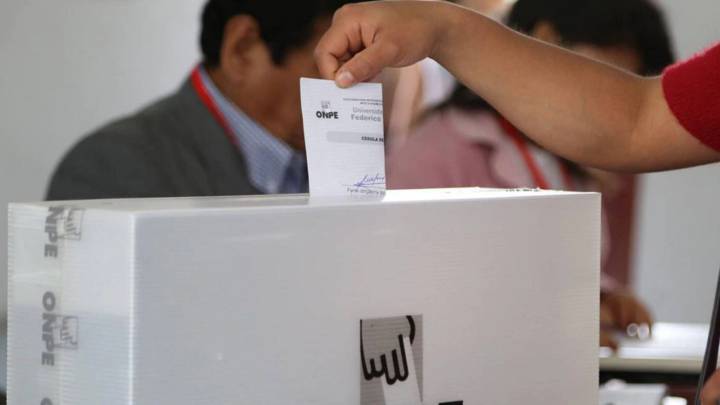 Elecciones peru. (Foto Gentileza).