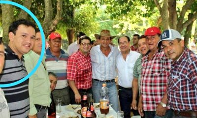 Oscar Ignacio Olmedo, administrador de la Novena Region Sanitaria de Paraguari y parte de anillo político del diputado Miguel Cuevas. Foto: Gentileza.