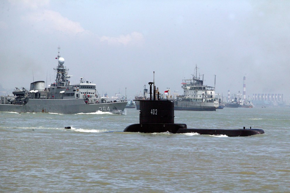 Submarino indonesio.