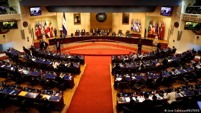 La Asamblea Legislativa de El Salvador. Foto: dw.