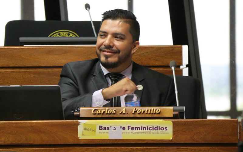 Diputados Carlos Portillo. Foto: Archivo.