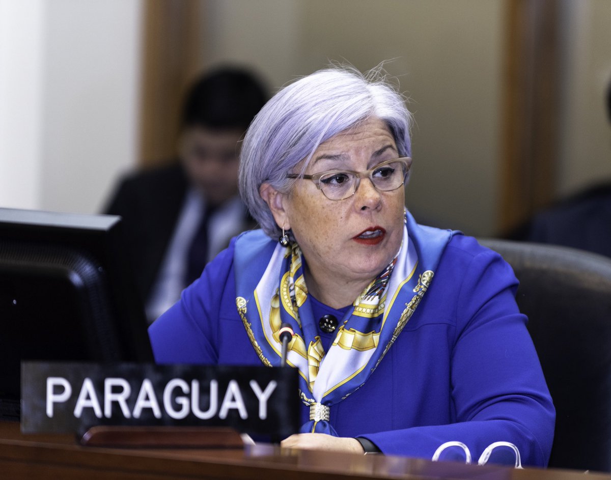 Elsa Ruiz Díaz, quien fuera representante permanente de Paraguay ante la OEA. Foto: Archivo.