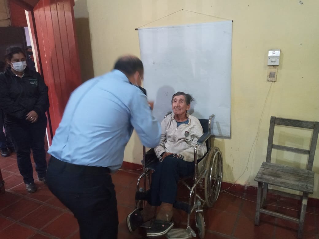 La actividad contempló la presencia del Departamento de Identificaciones de la Policía Nacional. Foto: Gentileza.