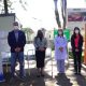 Entrega de camas en el Hospital Nacional de Itauguá. Foto: Gentileza.