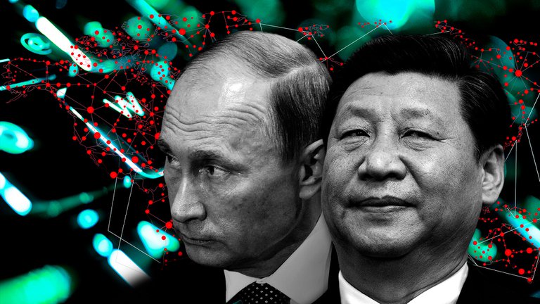 El presidente ruso Vladimir Putin y el mandatario chino Xi Jinping. Infobae