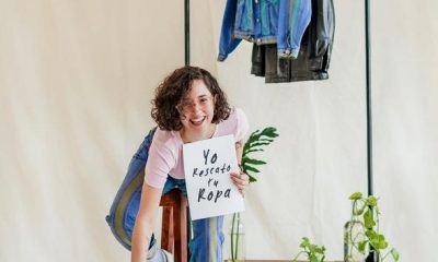 "Yo rescato tu ropa" fue el énfasis que se hizo en la edición 2021 para promover el uso de ropa de segunda mano. Foto: Fashion Revolution Paraguay. Gentileza.