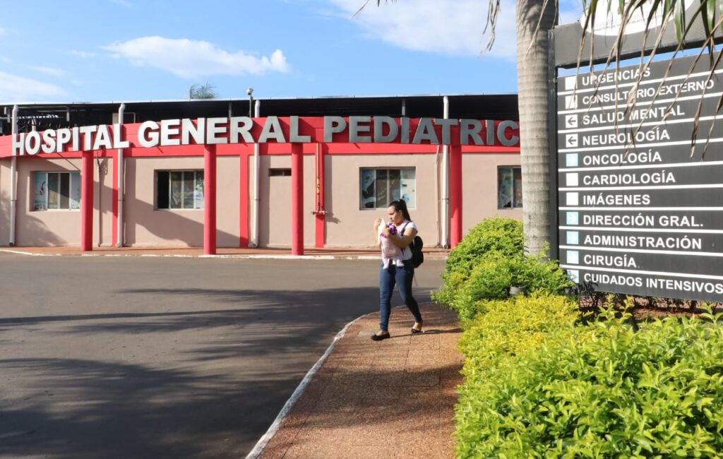 Hospital Pediátrico Acosta Ñu. Foto: Gentileza.