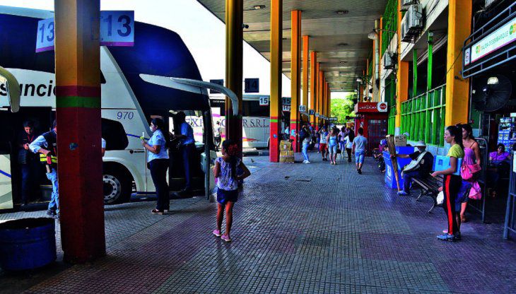 Terminal de Ómnibus de Asunción. Foto: Gentileza.