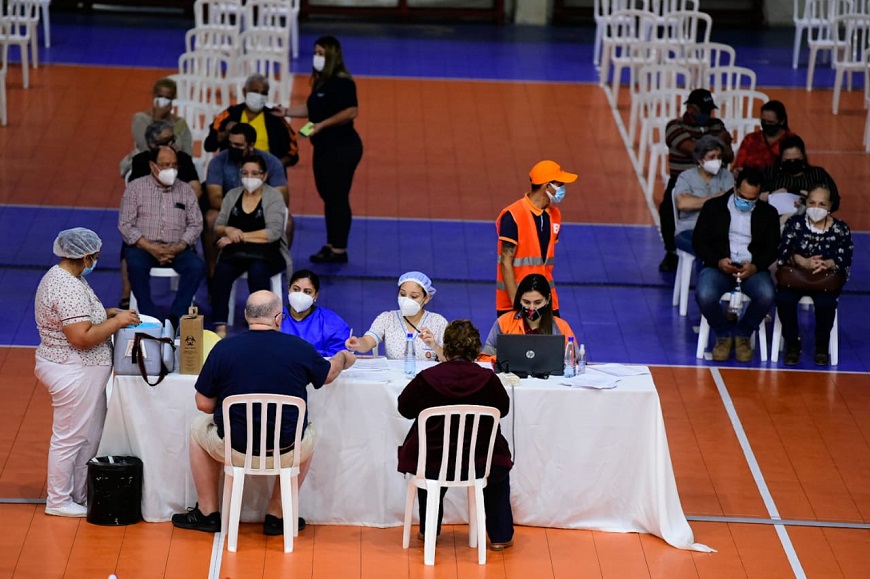 Vacunatorios para este sábado 22 de mayo. Foto: Salud Pública.